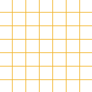 Orange grid on black background